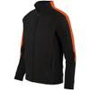 Augusta Activewear Youth Medalist Jacket 2.0, Black/Orange, Medium view 1