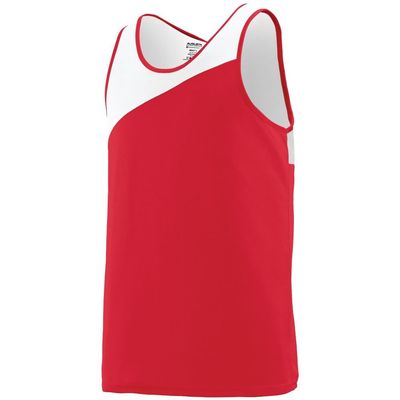 Augusta Activewear Accelerate Jersey, Red/White, XX Large