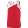 Augusta Activewear Accelerate Jersey, Red/White, XX Large view 1