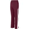 Augusta Adult Medalist 2.0 Pant, Maroon/White, Large view 1