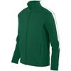 Augusta Activewear Medalist Jacket 2.0, Dark Green/White, Large view 1