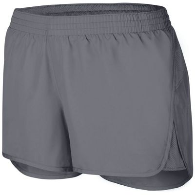 Augusta Activewear Girls Wayfarer Short, Graphite, Large