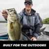 BLACKFISH Aspire Waterproof Fishing Jacket  Windproof, Breathable Shell for Ice Fishing & Harsh Weather (Large, Charcoal/Black) view 4