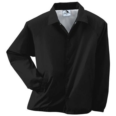 Augusta Activewear Nylon Coach's Jacket/Lined, Kelly, XXX Large