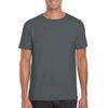 Gildan Mens Soft Style Ringspun T Shirt (3XL) (Sapphire) view 3