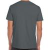 Gildan Mens Soft Style Ringspun T Shirt (3XL) (Sapphire) view 4