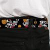 Belt Seatbelt Buckle Bugs Bunny 4 Basketball Poses Black Youth 20 to 36 Inches view 4