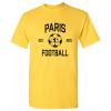 UGP Campus Apparel Paris France Away Kit World Classic Soccer Football Arch Cup T Shirt - Large - Daisy Yellow view 1