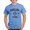 UGP Campus Apparel Barcelona Spain Away Kit World Classic Soccer Football Arch Cup T Shirt - Medium - C. Blue view 2