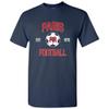 UGP Campus Apparel Paris France Home Kit World Classic Soccer Football Arch Cup T Shirt - Large - Navy view 1