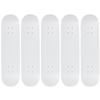 Moose 8.5" Blank Skateboard Deck Dipped White 7-Ply Canadian Maple view 1