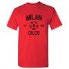 UGP Campus Apparel Milan Italy Home Kit World Classic Soccer Football Arch Cup T Shirt - 3X-Large - Red view 1