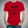 UGP Campus Apparel Milan Italy Home Kit World Classic Soccer Football Arch Cup T Shirt - 3X-Large - Red view 2
