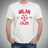 UGP Campus Apparel Milan Italy Away Kit World Classic Soccer Football Arch Cup T Shirt - 2X-Large White view 2