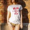 UGP Campus Apparel Milan Italy Away Kit World Classic Soccer Football Arch Cup T Shirt - 2X-Large White view 3