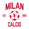 UGP Campus Apparel Milan Italy Away Kit World Classic Soccer Football Arch Cup T Shirt - 2X-Large White view 4