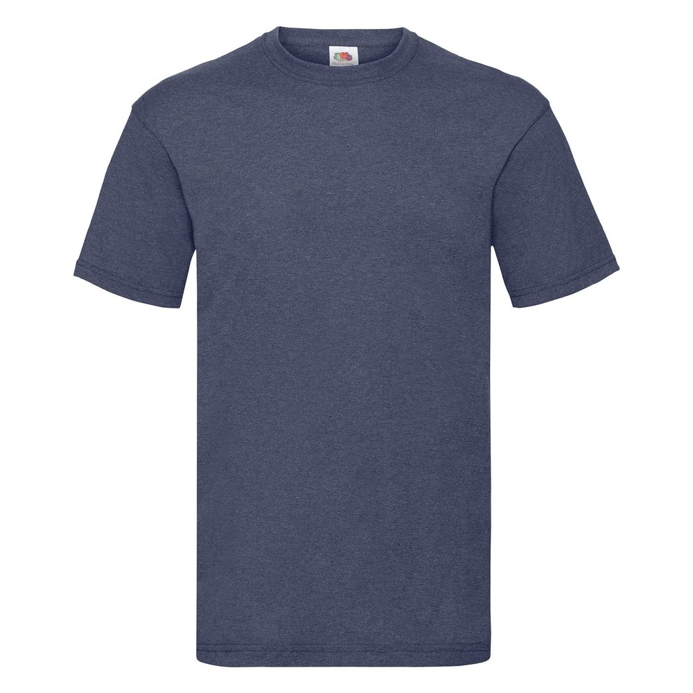 Fruit of the Loom Mens Valueweight Short Sleeve T-Shirt (M) (Vintage Heather Navy)