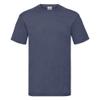 Fruit of the Loom Mens Valueweight Short Sleeve T-Shirt (M) (Vintage Heather Navy) view 1
