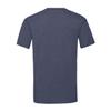 Fruit of the Loom Mens Valueweight Short Sleeve T-Shirt (M) (Vintage Heather Navy) view 3
