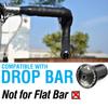 Marque Alloy Enz Handle Bar End Plugs 2PCS per set (Black) view 2