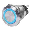 Blue Sea Systems 4160 Switch Button 10A OFF-ON BLUE view 1
