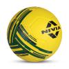 Nivia Country Colour Molded Brazil Football | Color: Yellow-Green | Size: 3 | Machine Stitched | Rubberized Moulded | 12 Panel | Waterproof | Soccer Ball view 2