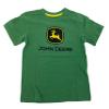John Deere Little Boys Short Sleeve Logo Tee, Green (Size 5) view 4