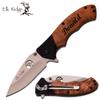Elk Ridge Personalized Free Engraving - Quality Pocket Knife  (ER-566SBW) view 1