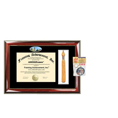 University of Detroit Mercy Tassel Diploma Frame Degree School UDM Campus Photo Custom Tassel Holder Case College Plaque Certificate Degree Frames Certificate Framing Graduation Gift