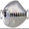 Duo PJA0210 Metal Jig, Tetra Works Tetra Jig, Silass, 0.04 oz (1 g)