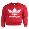 ALLNTRENDS Adult Sweatshirt Stanger Monster Trending Tops Cool Fans Gift (M, Red) view 1