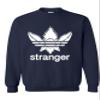 ALLNTRENDS Adult Sweatshirt Stanger Monster Trending Tops Cool Fans Gift (XL, Navy Blue) view 1