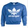 ALLNTRENDS Adult Sweatshirt Stanger Monster Trending Tops Cool Fans Gift (XL, Royal Blue)