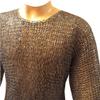 Medieval Maille Shirt Authentic Chest 40 Medium Original Stainless Steel Armour ABS view 2