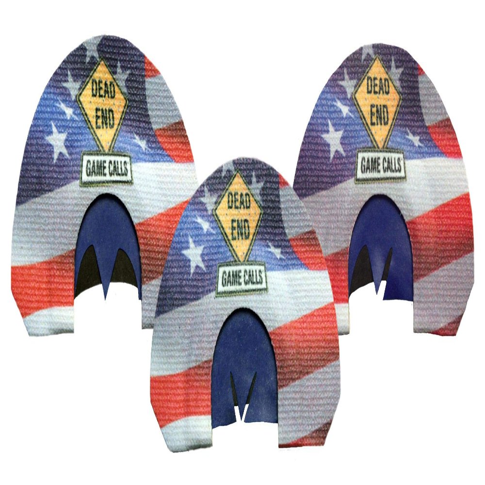Dead End Game Calls RK006 Roadkill 3 Pack Turkey Mouth Calls - RK006
