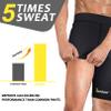Junlan Sweat Shorts for Men Sauna Suit Mens Body Shaper Sweat Sauna Neoprene Shorts(Black, Large) view 4