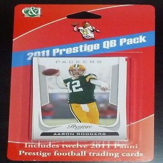 C&I Industries NFL League Logo NFL Quarterback Sports Related Trading Cards, Team Color, One Size