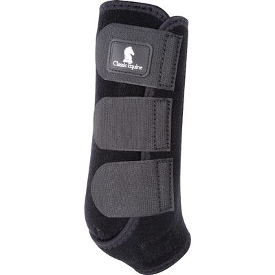 Classic Equine Classicfit Front Sling Boots, Black, Medium