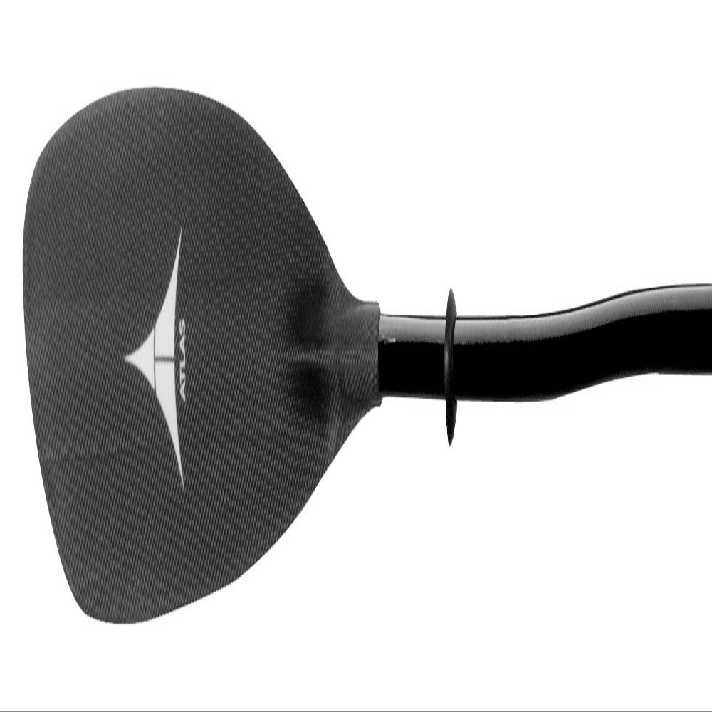 Adventure Technology at Atlas Bent Touring Kayak Paddle - 230cm, Black, One Size