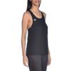 ARENA Women's Gym Tank Top Solid Workout Sports Top, Black, M view 4