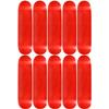Moose 10 Count 7.75" Blank Skateboard Deck Stained Red 7-Ply Canadian Maple view 1