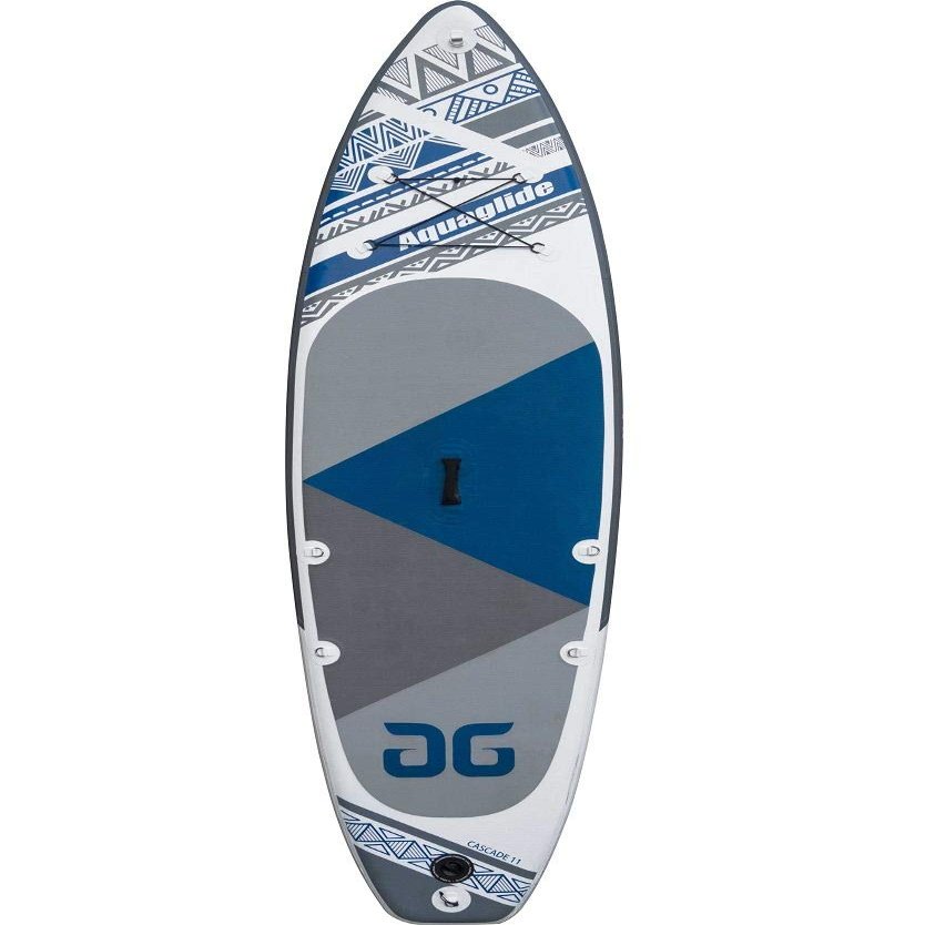 AQUAGLIDE 11' Cascade Inflatable Stand-Up Paddleboard Blue/Gray