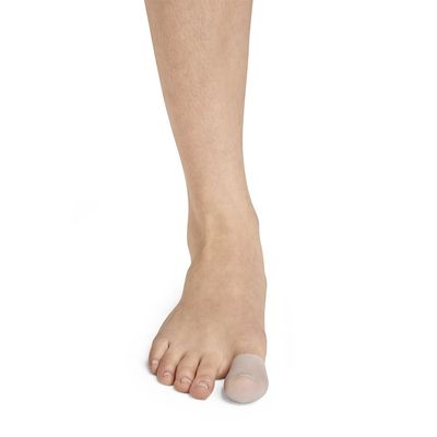 Bloch Dance A919 Ballet/Pointe Shoe Clear Stretch Toe Tips (M/L), Clear(Pack of 2)