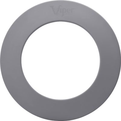 Viper by GLD Products Guardian Dartboard Surround Sisal/Bristle Steel-Tip Dartboard Wall Protector, Grey, for 17.75 Steel tip Dart Board
