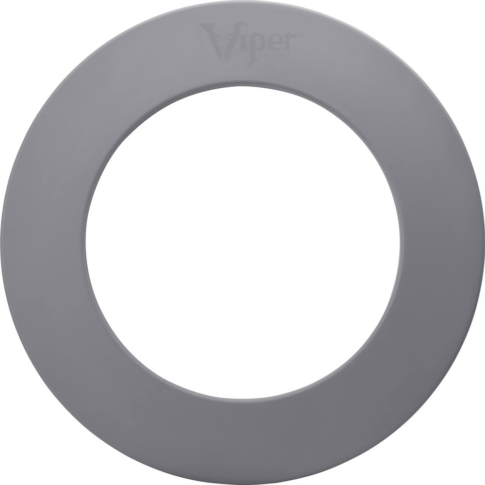Viper by GLD Products Guardian Dartboard Surround Sisal/Bristle Steel-Tip Dartboard Wall Protector, Grey, for 17.75 Steel tip Dart Board