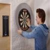 Viper by GLD Products Guardian Dartboard Surround Sisal/Bristle Steel-Tip Dartboard Wall Protector, Grey, for 17.75 Steel tip Dart Board view 2