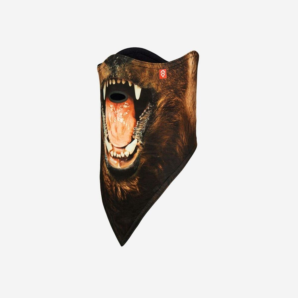 Airhole Facemask Standard 2 Layer, Bear, Small/Medium