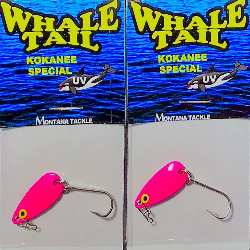 Kokanee Spoons (2): uv Killer Pink