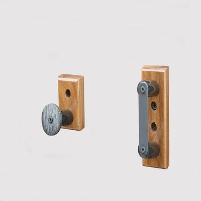 KR Ideas Standard Horizontal Wall Mount for a Ruger 2245 Semi Automatic with A Security Bracket (Made in The USA) (Walnut)