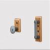 KR Ideas Standard Horizontal Wall Mount for a Ruger 2245 Semi Automatic with A Security Bracket (Made in The USA) (Walnut) view 1